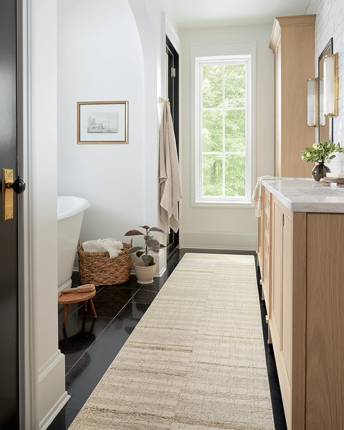 Loloi Chris Loves Julia Chris Collection CHR-02 Natural/Sage 2'-6'' x 11'-6'' - Image 6