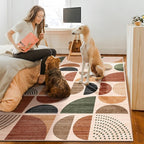 MUJOO 9x12 Area Rugs, Washable Rugs - Image 7
