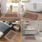 Washable Indoor Doormat 24" x 36" Non-Slip Entry Rug Welcome Mat Dirt Trapper - Image 4