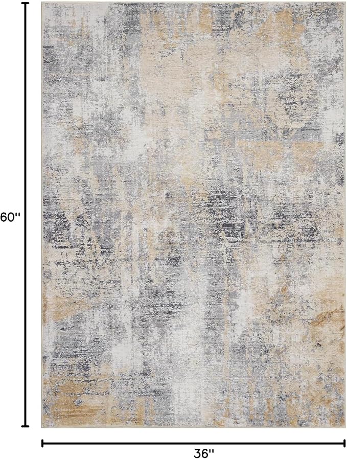 DomDomitapis Area Rug 3×5, Vintage Boho Rug, Ultra-Soft Low Pile, Non Slip - Image 2