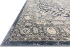 Loloi Teagan Collection TEA-01 Denim/Mist 9'-9" x 13'-6" Area Rug, Soft Neutral - Image 7