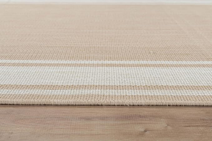 Beverly Rug Large Outdoor Rug 10x14 Modern Bordered Area Rugs - Image 6