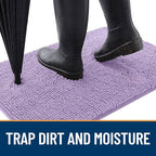 OLANLY Dog Door Mat for Muddy Paws 59x20, Absorbs Moisture and Dirt, Absorbent - Image 2