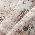 9x12 Area Rug Beige Grey Abstract Living Room Bedroom Carpet Neutral Modern Non - Image 9