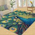 Peacock Rug 8x10-8x10 Rug, Wonderful Peacock Area Rugs by STRELEC