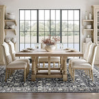 Area Rugs 4x6, Boho Vintage Oriental Washable Rugs, Collapsible Area Rug - Image 4