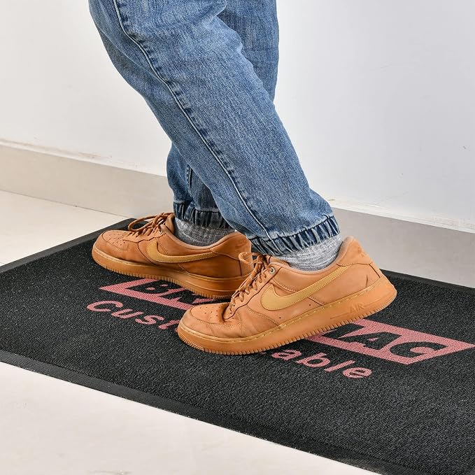 Custom Rugs with Logo Doormat Runner Personalized Commercial Area Carpet with - Image 7