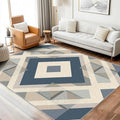 Geometric Rug, Washable 3x4 Rug by Unknown