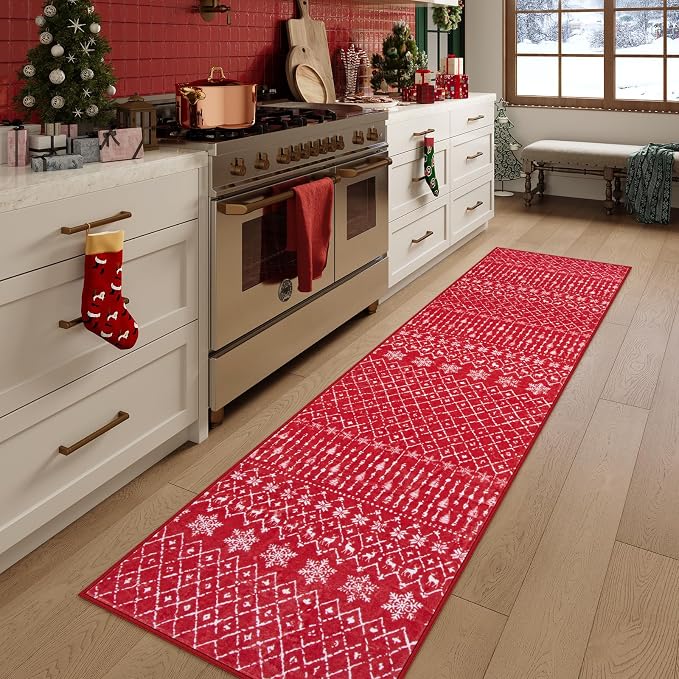 Lahome Christmas Runner Rug 2x6 - Image 9