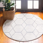 Unique Loom Trellis Frieze Collection Area Rug by UniqueLoom
