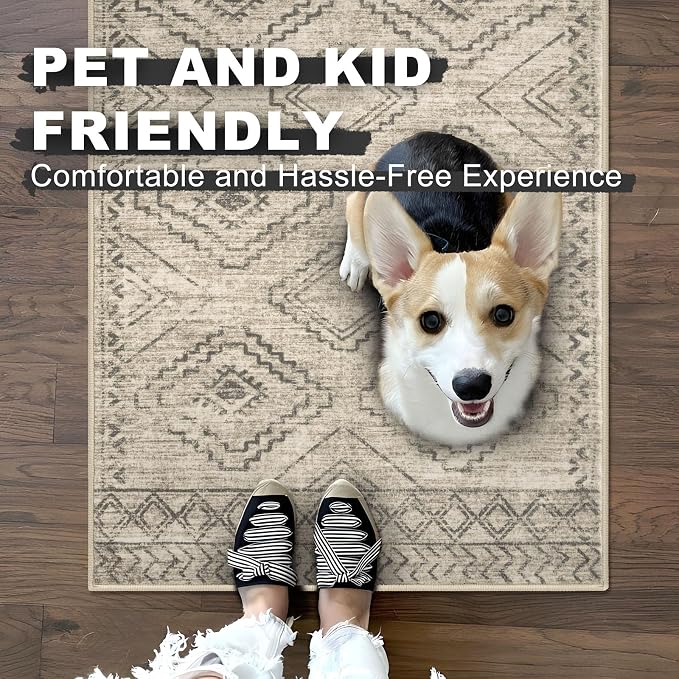 KILOCOCO Hallway Runner Rug 2'x10' Runners - Image 4