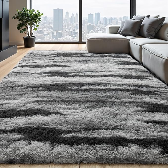 Zentavio Area Rugs for Living Room Large Rugs for Bedroom 6x9 Carpet Fluffy by ZentavioRug