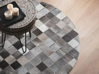 Round Area Rug – Soft Modern Carpet by SNALFEHOME