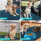 OLANLY Dog Door Mat for Muddy Paws 44x32, Absorbs Moisture and Dirt, Absorbent - Image 7