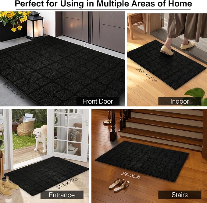 Front Door Mat Outside Entrance, Outdoor Indoor Door Mats - Image 6