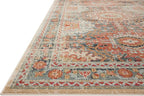 Loloi Jocelyn Collection JOC-03 Mist/Multi 6'-7" x 9'-7" .38" Thick Area Rug - Image 5