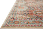Loloi Jocelyn Collection JOC-03 Mist/Multi 2'-3" x 4'-0" .38" Thick Accent Rug - Image 5