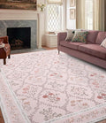 YIHOUSE 8x10 Washable Rug for Living Room, Girls Dorm by YIHOUSE
