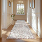 jinchan Kalen Runner Rug 3x7 Washable Hallway Rug Vintage Indoor Thin Retro by JINCHAN