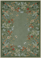 Wonnitar Washable 5x7 Area Rugs, Non-Shedding Living Room Throw Rug, Botanical - Image 8
