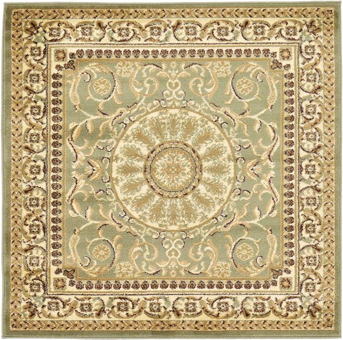 Unique Loom Versailles Collection Traditional Classic Medallion Floral Motif by UniqueLoom