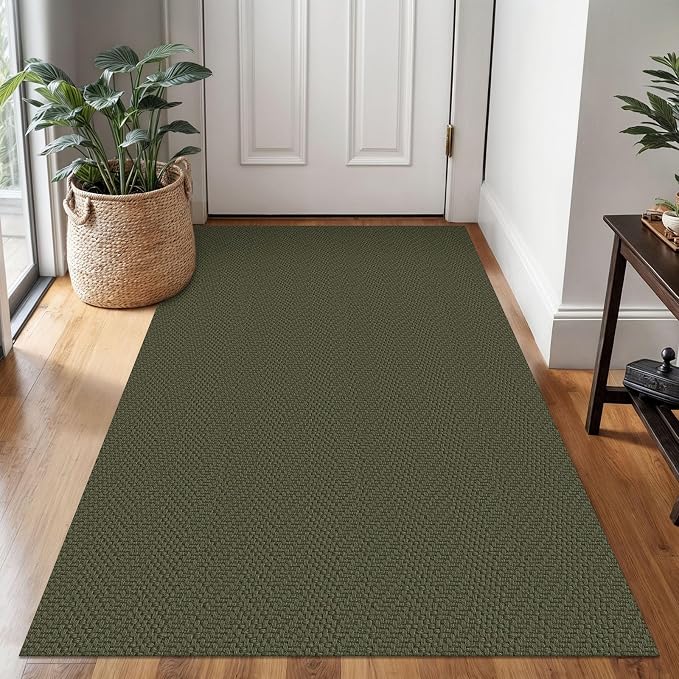 Braided Area Rug 3x5 Ft Washable Rugs by Ivissy