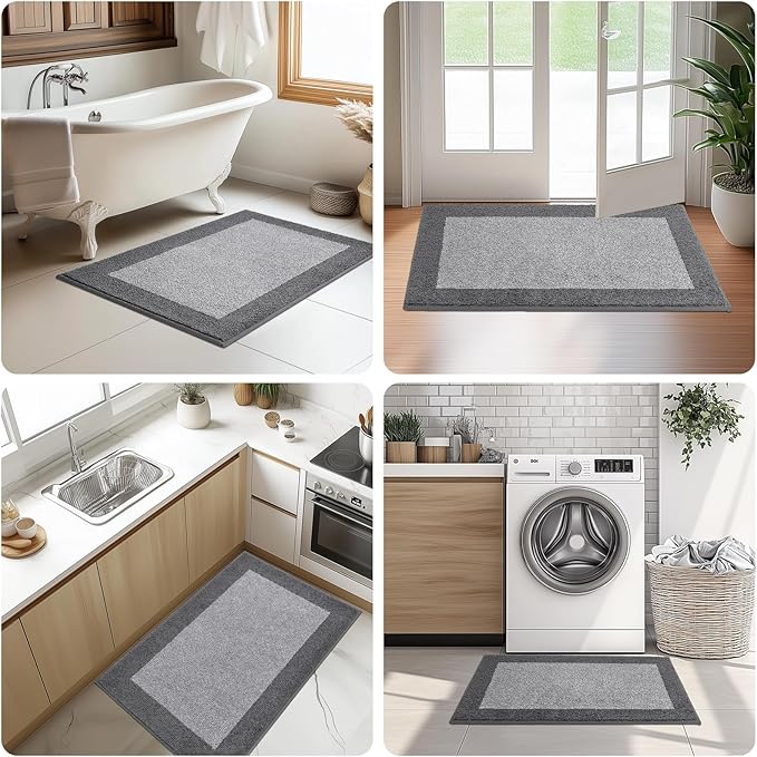 Machine Washable Kitchen Rug 24" x 84", Non Slip Kitchen Mat - Image 6