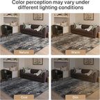 GENIMO No Crease Non Slip 6x9 Area Rugs - Image 8