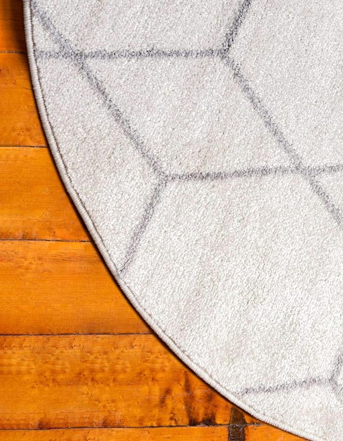 Unique Loom Trellis Frieze Collection Area Rug - Image 8
