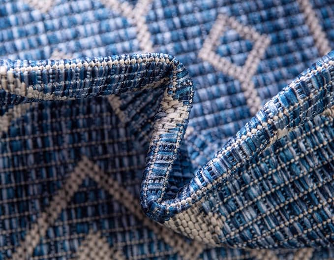 Unique Loom Outdoor Trellis Collection Area Rug - Image 7