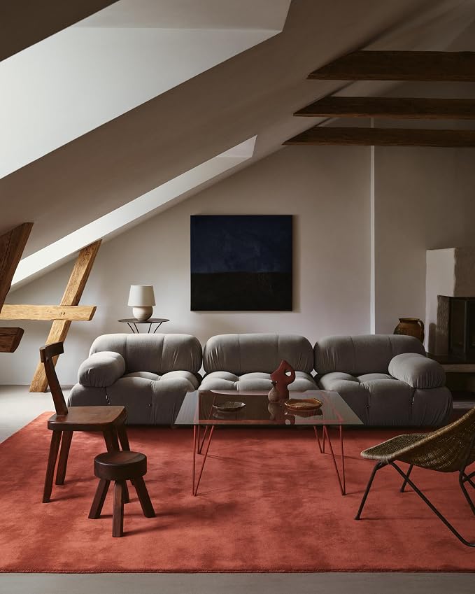 Hand-Tufted Wool Rectangle Area Rug – Soft Premium Wool Carpet - Image 3