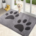 PURRUGS Dirt Trapping Door Mat 32" x 47", Non-Skid/Slip Machine Washable by PURRUGS