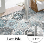 Lahome Moroccan Trellis Washable Rugs 9x12, Soft 9x12 Area Rug - Image 6