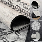 DweIke Large Modern Washable Area Rugs 8x10, Living Room Rug Non-Slip and - Image 4