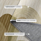 Abstract Geometry Rugs for Home Decor, 8x10 ft, Minimalist Geo Arched Area Rugs - Image 7