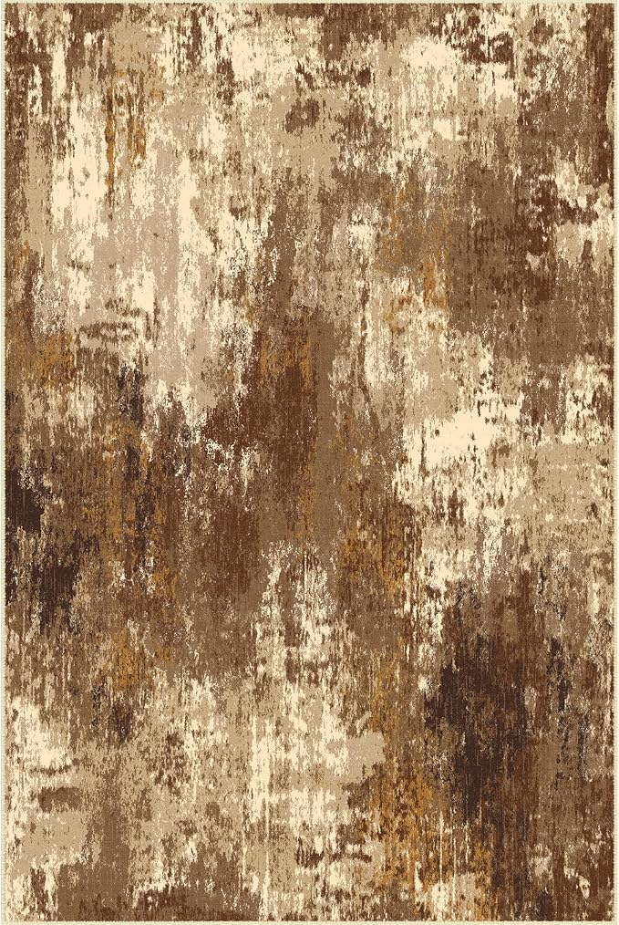 Washable Area Rugs 5'x7' Non-Slip Modern Abstract Soft - Image 9