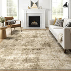 8x10 Machine Washable Area Rug for Living Room, Kids and Pets Friendly for by GERUIMO