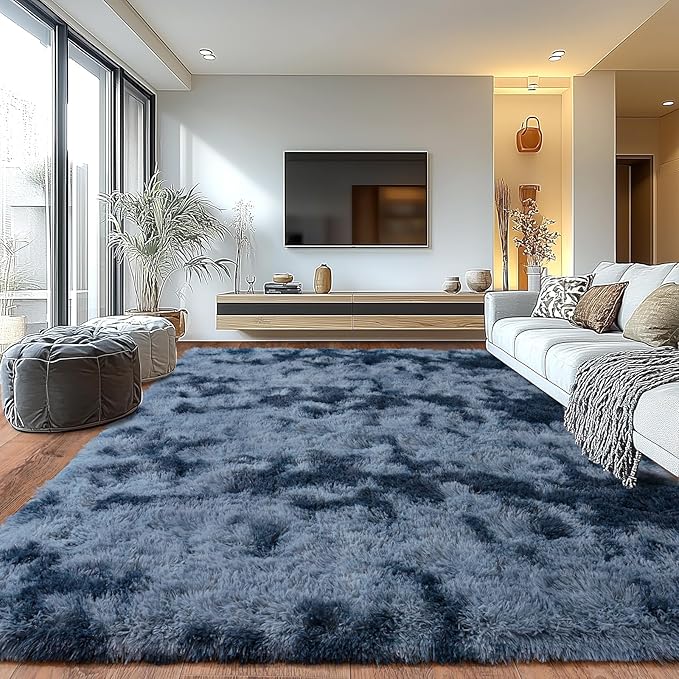 Extra Large Plush Rug High Pile Fluffy Rug - Image 4