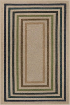 Lahome Modern Geometric Easy Jute Rug, 4x6 Washable Indoor Outdoor Carpet - Image 8