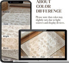 XWZO Washable Hallway Runner Rug 2x8ft — Non-Slip Low Pile Area Rug - Image 6