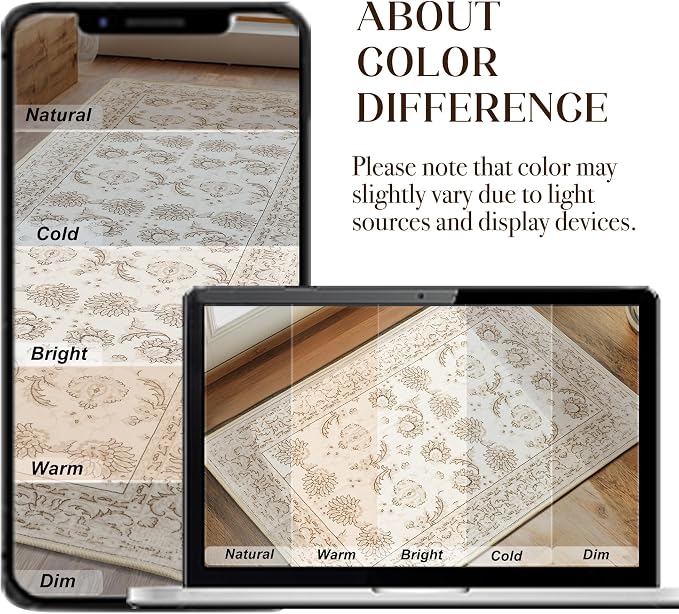 XWZO Washable Hallway Runner Rug 2x8ft — Non-Slip Low Pile Area Rug - Image 6