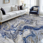 9x12 Area Rugs for Living Room, Modern Abstract Rug for Bedroom, Contemporary by PADOOR