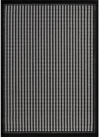 Beverly Rug Micro Loop Area Rug Black/White 6x9 Geometric Modern Luxury Zebra - Image 3