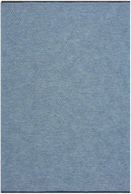 LUXE WEAVERS Modern Farmhouse Blue 6x9 Washable Area Rug, Anti-Slip Diamond - Image 2