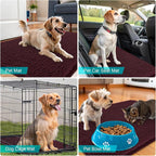 OLANLY Dog Door Mat for Muddy Paws 24x16, Absorbs Moisture and Dirt, Absorbent - Image 7