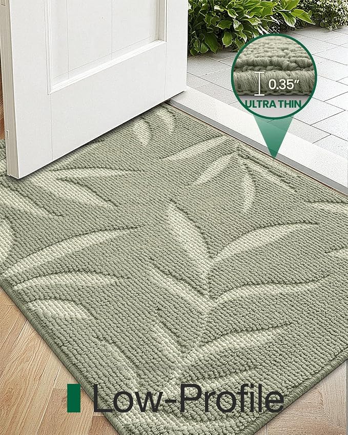 LUMI Front Door Mat Indoor Entrance 32"x48", Low Profile Welcome Mat, Non-Slip - Image 7