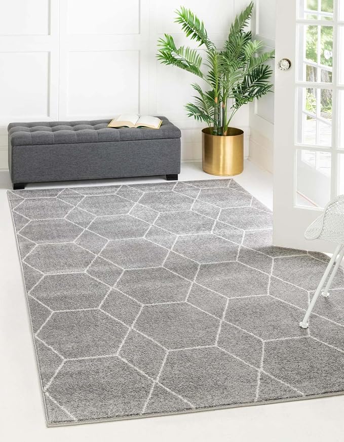 Unique Loom Trellis Frieze Collection Area Rug by UniqueLoom