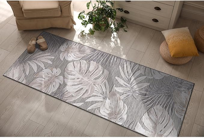 CAMILSON Runner Outdoor Rugs Oriental Retro Traditional Floral Medallion Area by CAMILSONIndoorOutdoorAreaRugs