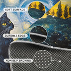 Black Cat Rugs for Bedroom - Image 6