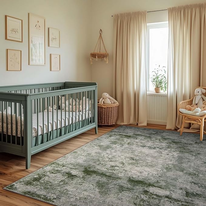 jinchan Green 4x6 Area Rugs - Image 5